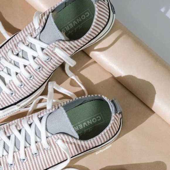 Converse Chuck 70 Hickory Stripe Sneakers - Picture 3 of 9